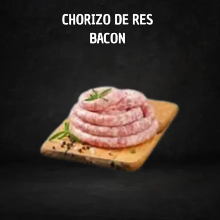 Chorizo De Res Con Bacon