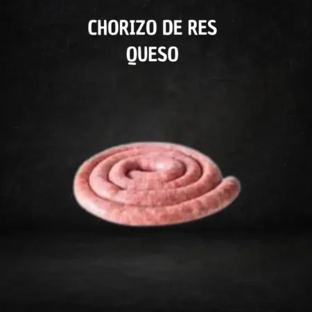 Chorizo De Res Con Queso Mozarella