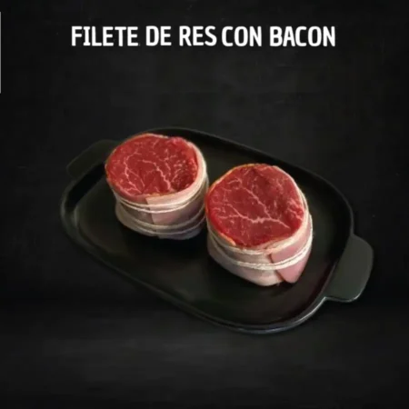 Filete De Res Con Bacon